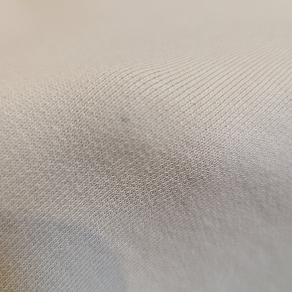 NWT Oak and Fort (Oak Refined) Organic Cotton Cropped Sweater in Oatmeal Size XS - Picture 10 of 11